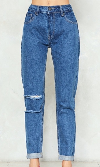 Nasty Gal The Rockin Rev Distressed Jean - Picture 2 of 5